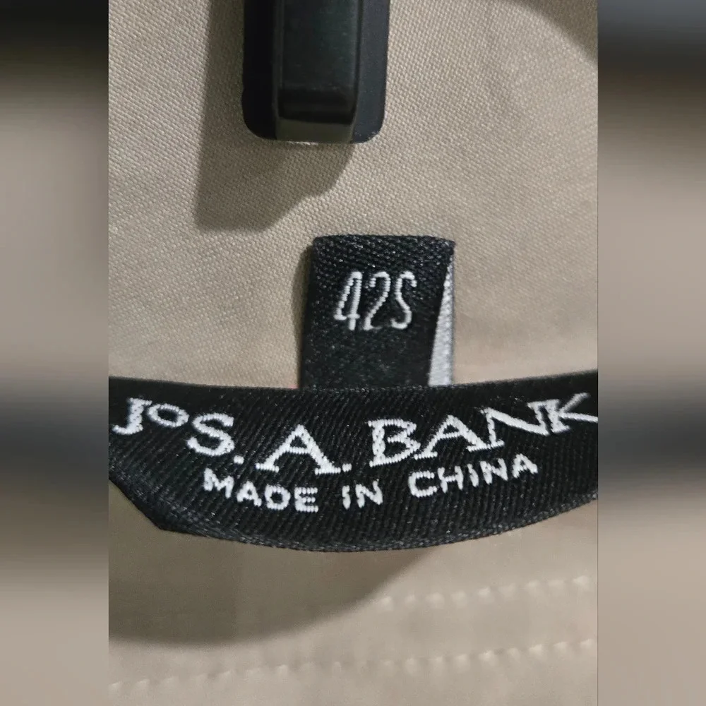 Jos A Bank mens trench coat